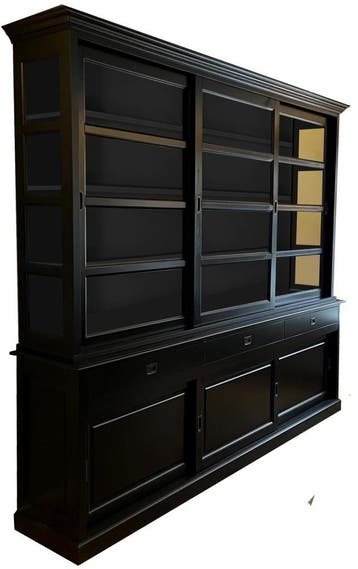 Buffetkast zwart - zwart Beverwijk 260 x 240cm, Ophalen of Verzenden, Nieuw