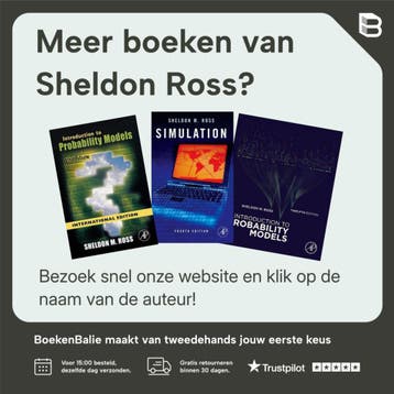 Introduction to Probability Models - Sheldon Ross, Verzenden, Gelezen, Sheldon Ross