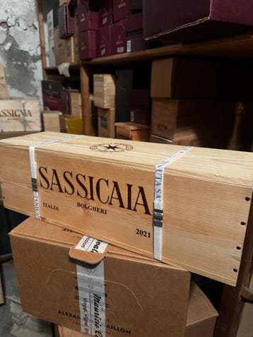 2021 Tenuta San Guido, Sassicaia - Bolgheri - 1 Dubbele, Nieuw