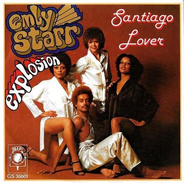 vinyl single 7 inch - Emly Starr Explosion - Santiago Lover, Verzenden, Zo goed als nieuw, 7 inch, Pop