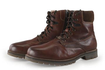 Salamander Veterboots in maat 43 Bruin, Bruin, Verzenden, Boots, Zo goed als nieuw