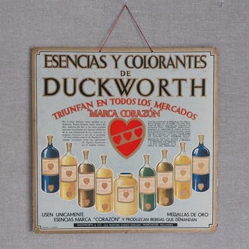 Duckworth - Esencias y Colorantes de Duckworth - Reclamebord