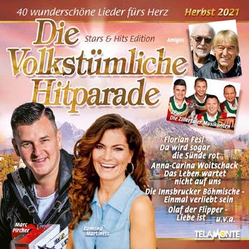 Die Volkstumliche Hitparade Herbst 2021 - 2CD, Ophalen of Verzenden, Nieuw in verpakking
