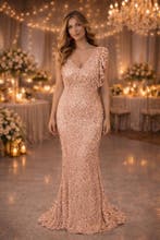 Glamoureuze elegante galajurk S/M/L/XL/XXL, Ophalen of Verzenden, Nieuw, Onder de knie