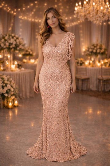 Glamoureuze elegante galajurk S/M/L/XL/XXL, Kleding | Dames, Ophalen of Verzenden, Nieuw, Onder de knie