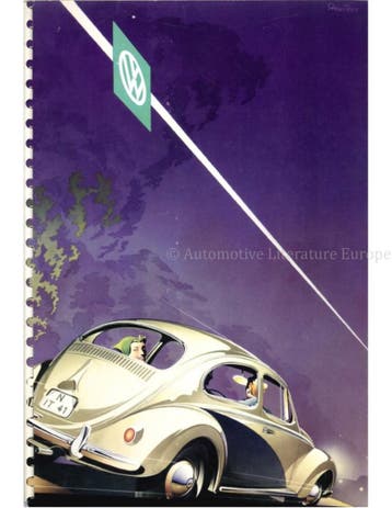 1958 VOLKSWAGEN KEVER BROCHURE DUITS, Nieuw, Volkswagen, Author