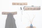 Massieve wandkapstok HEMINGWAY 50cm naturel van gerecycled, Ophalen of Verzenden, Nieuw