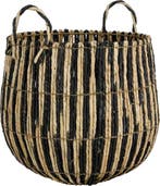 2dekans | Mica Decorations Ronda Mand - Set van 2 - H40 x, Ophalen of Verzenden, Zo goed als nieuw, Zwart