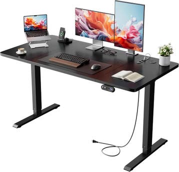 SOLAVERO Elektrisch bureau (140 cm), hoogteverstelling: 72 -, Verzenden, Zo goed als nieuw
