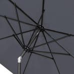 2dekans | VONROC Premium Stokparasol Rosolina 280x280cm -, Ophalen of Verzenden, Zo goed als nieuw