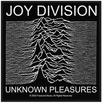 Joy Division Unknown Pleasures patch officiële merchandise, Ophalen of Verzenden, Nieuw, Kleding