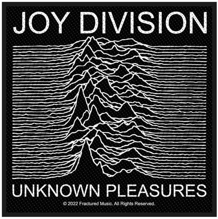 Joy Division Unknown Pleasures patch officiële merchandise, Verzamelen, Muziek, Artiesten en Beroemdheden, Kleding, Nieuw, Ophalen of Verzenden
