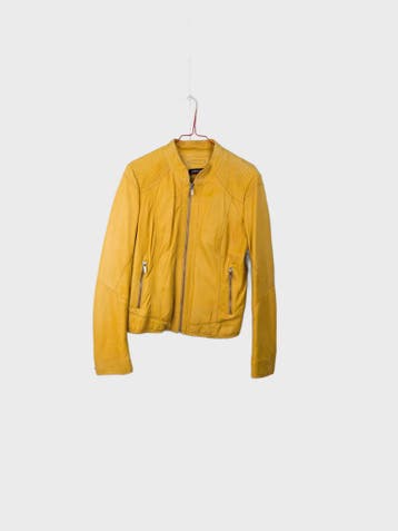Arma Collection Leren jassen Dames maat M Geel Vintage, Ophalen of Verzenden, Nieuw
