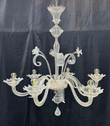 Kroonluchter - Rustico - Muranoglas - 6 lampen / diameter
