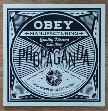 Shepard Fairey (OBEY) (1970) - Quality Discord (artist