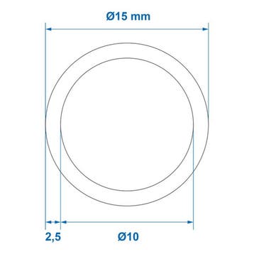ProPlus Drinkwaterslang - 2.5 meter - Temperatuurbestendi..., Ophalen of Verzenden, Nieuw