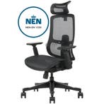 Tijdelijk: €140 korting - NEN Gekeurde Bureaustoel, Verzenden, Zwart, Nieuw, Ergonomisch