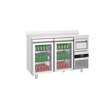 GGM Gastro | Barkoelkast PREMIUM - 1580x600mm - 550l - met 2, Zakelijke goederen, Horeca | Meubilair en Inrichting, Verzenden
