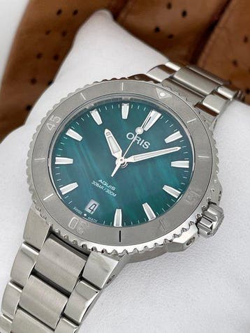 Oris - Aquis Date X Bracenet Automatic - 01 733 7770 4137-07, Nieuw
