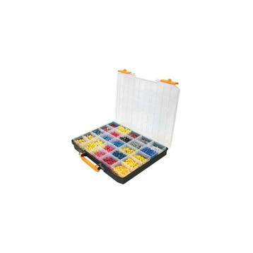 Adereindhulzen-/ kabelschoen-assortiment 4400-delig FORMAT, Verzenden, Nieuw