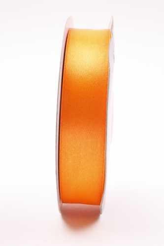 1 meter Luxe satijnlint 25 mm oranje (Lint voor armbandjes), Ophalen of Verzenden, Nieuw, Draad