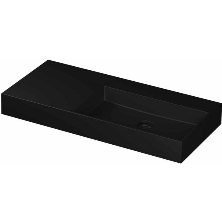 INK United Wastafel Porselein Rechts Zonder Kraangat incl., Doe-het-zelf en Verbouw, Sanitair, Nieuw, Ophalen of Verzenden