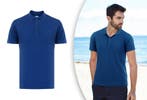 2dekans | Milanoro - Elegante polo voor heren - Koningsblauw, Blauw, Overige maten, Ophalen of Verzenden, Zo goed als nieuw
