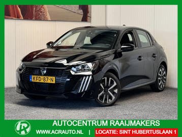 Peugeot 208 | Zakelijke Lease v.a. €283.01 pm, Automaat, Stof, Gebruikt, Zwart