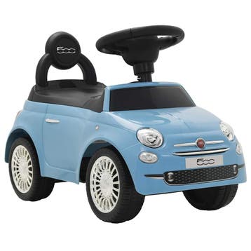 vidaXL Loopauto Fiat 500 blauw, Kinderen en Baby's, Verzenden, Nieuw
