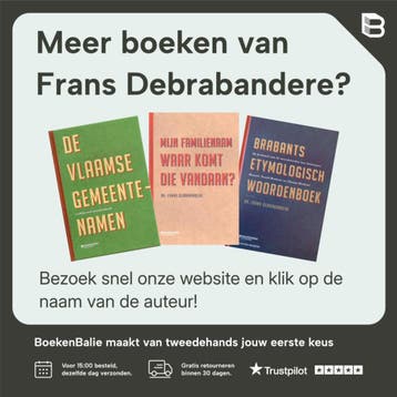 Brabants etymologisch woordenboek - Frans Debrabandere, Boeken, Verzenden, Gelezen, Frans Debrabandere