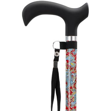 Wandelstok - Rood Paisley, Ophalen of Verzenden, Nieuw