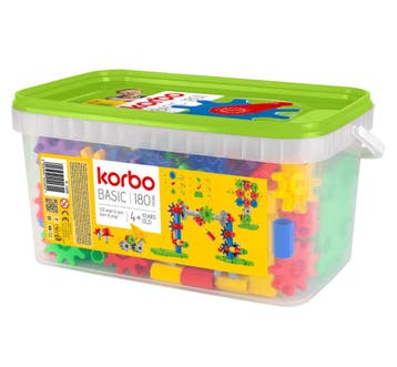 Korbo basic 180 (kinder bouwsets, Constructie speelgoed), Verzenden, Nieuw