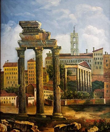 Wilson Robert (XX) - Veduta del Foro Romano