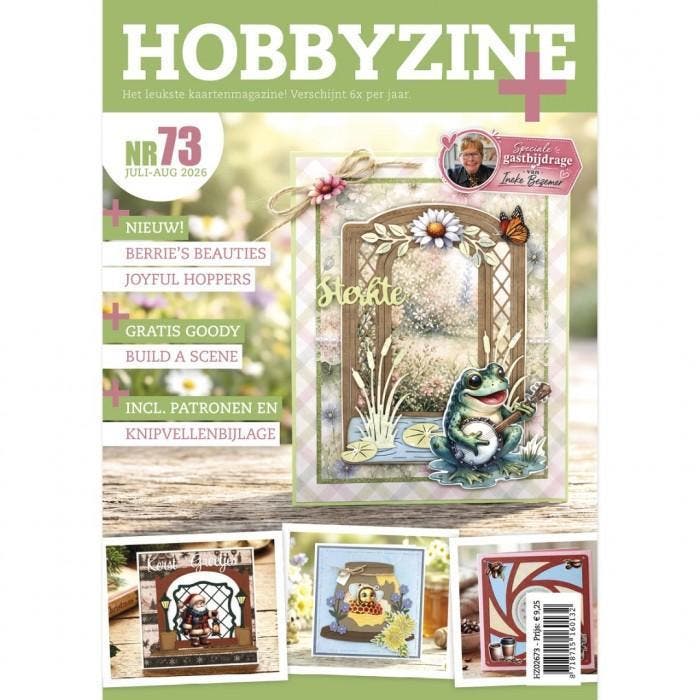 Hobbyzine 73, Boeken, Hobby en Vrije tijd, Geschikt voor kinderen, Scrapbooking en Knutselen, Nieuw, Ophalen of Verzenden