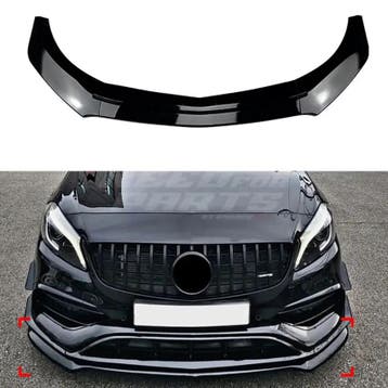 Voorspoiler voor Mercedes A Class W176 Pre-Facelift AMG Line, Ophalen of Verzenden, Nieuw