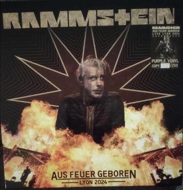 lp box - Rammstein (WHITE COLORED VINYL) - Aus Feuer Gebo..., Verzenden, Zo goed als nieuw, Overige formaten