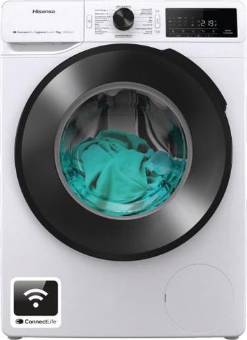 Hisense WF3V943BW/BLX wasmachine Voorbelading 9 kg549, Ophalen of Verzenden, Nieuw, 95 cm of meer