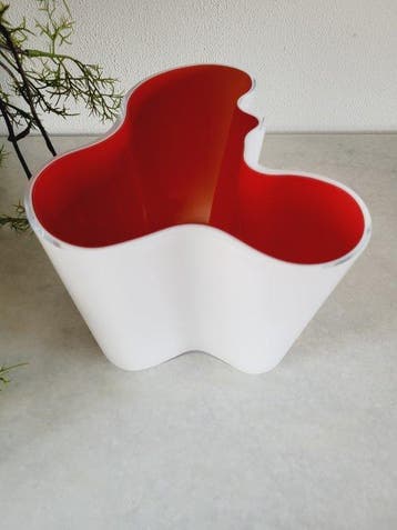 Iittala - Alvar Aalto - Vaas - Savoy (Opaline) - Glas
