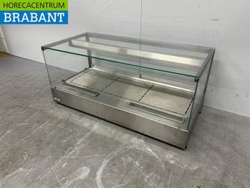 RVS Ubert Warmhoudvitrine Warmtevitrine 106 cm 230V Horeca, Ophalen of Verzenden, Nieuw in verpakking