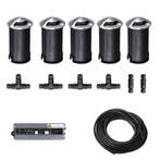 5x LED tuinpad spot - 12V - 3 watt - 41mm - complete set, Ophalen of Verzenden, Nieuw