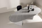 Eettafel - George - Marmer Look - 220x100 cm - Jorn, Huis en Inrichting, Tafels | Eettafels, Verzenden, Nieuw
