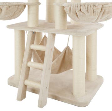 Krabpaal Gismo 195cm - beige / wit, Verzenden, Nieuw