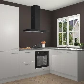 Zijdegrijze keuken Linz 114868, Verzenden, Nieuw