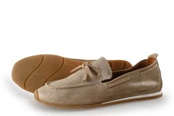 Unisa Loafers in maat 39 Beige, Kleding | Dames, Verzenden, Beige, Overige typen, Zo goed als nieuw