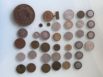 Tsjecho-Slowakije, Zwitserland. Collection of coins incl.
