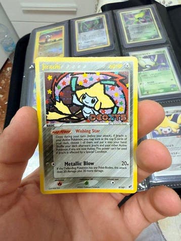 Pokémon - 1 Card - Jirachi 9/107 Foil, Holo, Promo card - EX, Nieuw