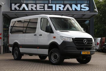 Zakelijke Lease |  Mercedes-Benz Sprinter 316 CDI, Stof, Gebruikt, Zwart, Wit