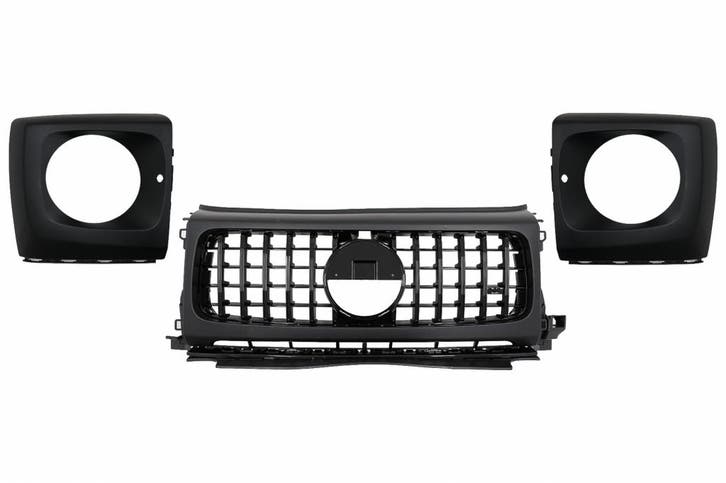 Mercedes G-Klasse W463 2018- G63 AMG Grill Zwart, Auto-onderdelen, Overige Auto-onderdelen, Ophalen of Verzenden