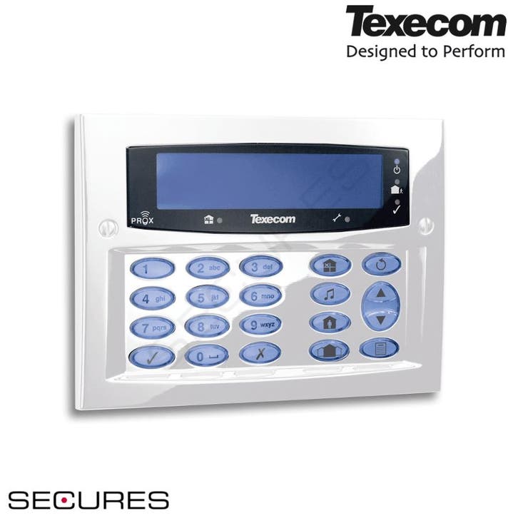 Texecom DBD-0170 Proximity Wit Inbouw, Doe-het-zelf en Verbouw, Alarmsystemen, Verzenden