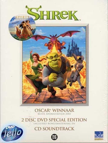 DreamWorks Shrek, 3-disc LE (2001 Mike Myers, Eddie Murphy), Ophalen of Verzenden, Nieuw in verpakking, Amerikaans, Tekenfilm